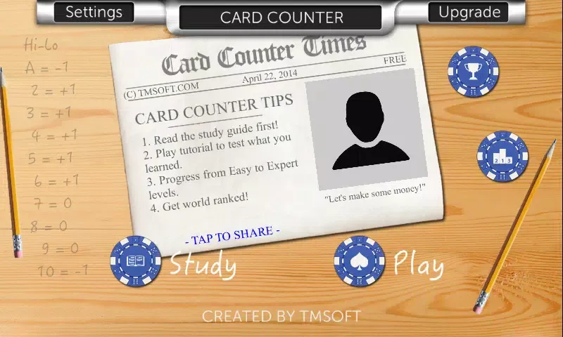 تصاویر Card Counter Lite
