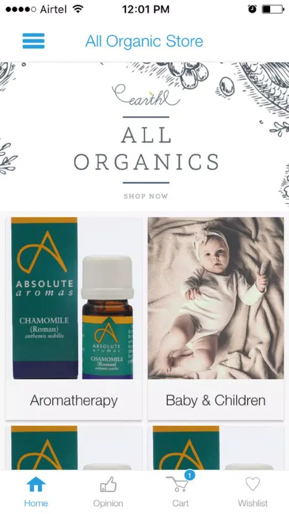 All Organic Store स्क्रीनशॉट
