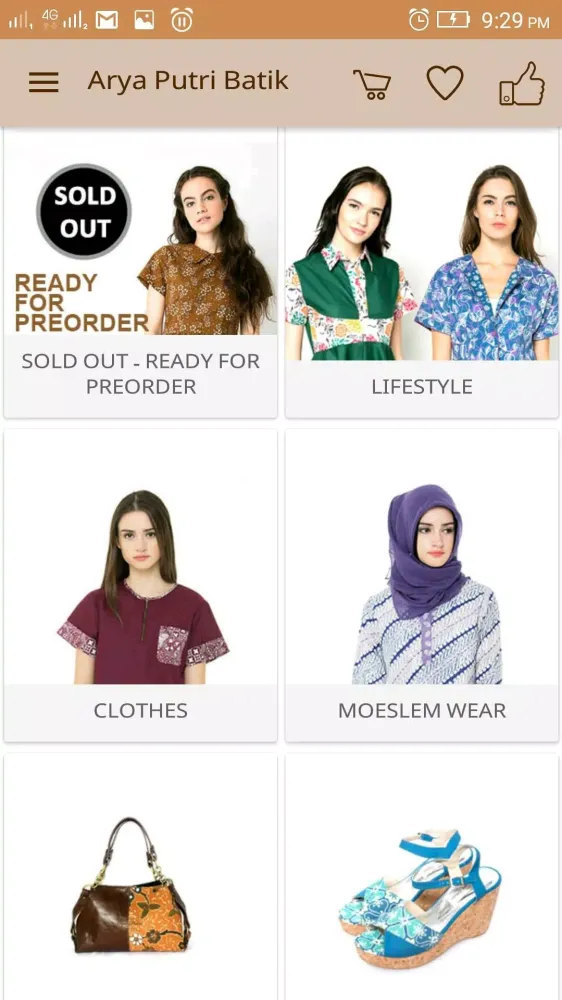 Tangkapan skrin Arya Putri Batik -