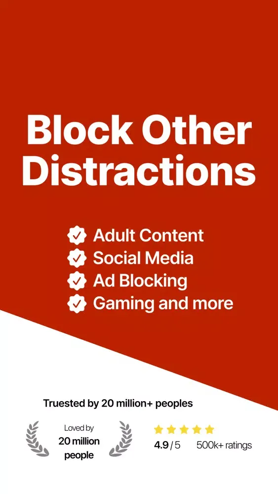 Porn Blocker App - Blocksite Screenshots