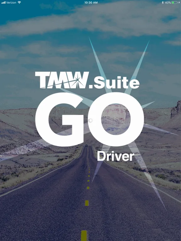 Ảnh chụp màn hình của TMW.Suite Go Driver iPad 