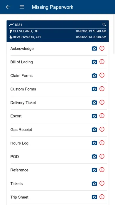 Ảnh chụp màn hình của TMW.Suite Go Driver