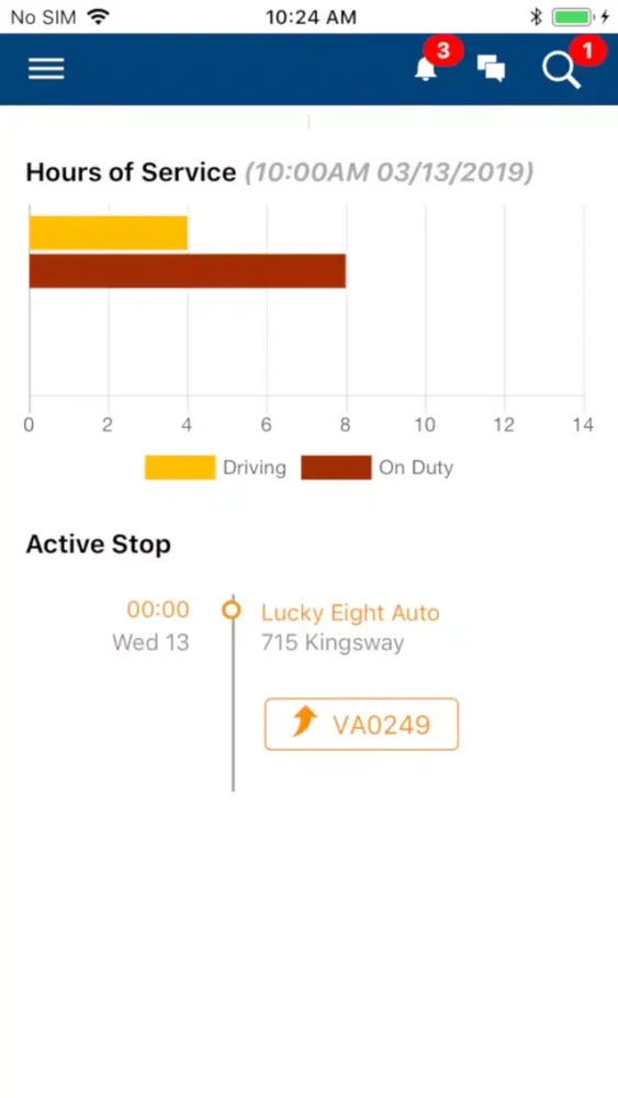 TruckMate DASH Driver سکرین شاٹس