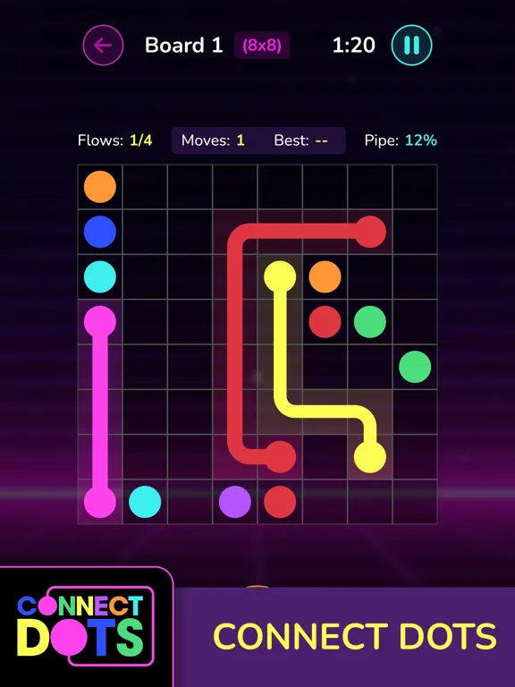 Zrzuty ekranu Connect Dots: Dots Link Puzzle iPad 