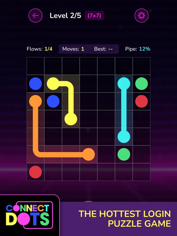 Zrzuty ekranu Connect Dots: Dots Link Puzzle iPad 