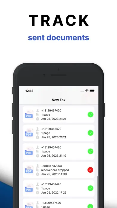 Send Fax from iPhone : Fax App スクリーンショット