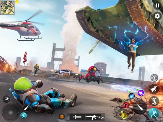 Flying Hero City Crime RPG iPad 應用截圖