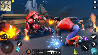 Flying Hero City Crime RPG應用截圖