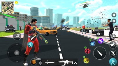 Flying Hero City Crime RPG應用截圖