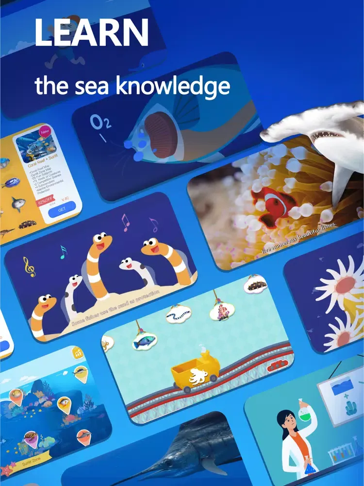 Little Explorer: Under the Sea iPad 應用截圖
