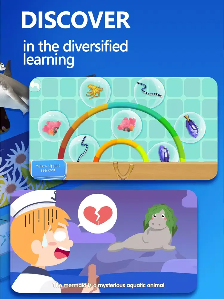 Little Explorer: Under the Sea iPad 應用截圖