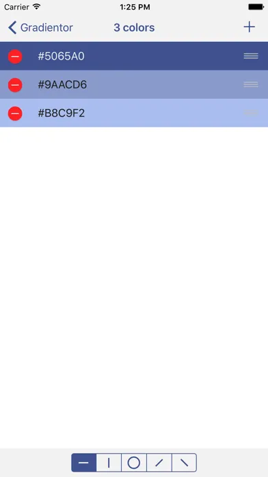 Gradientor Screenshots