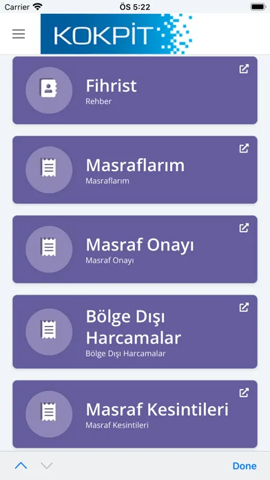 Kokpit TNB Mobil Screenshots