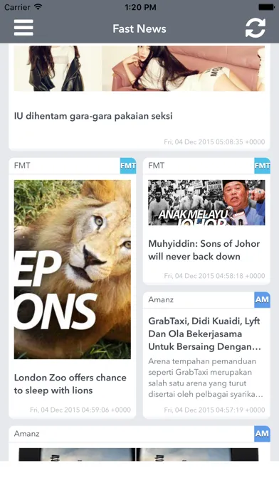 Screenshot di Berita Terkini