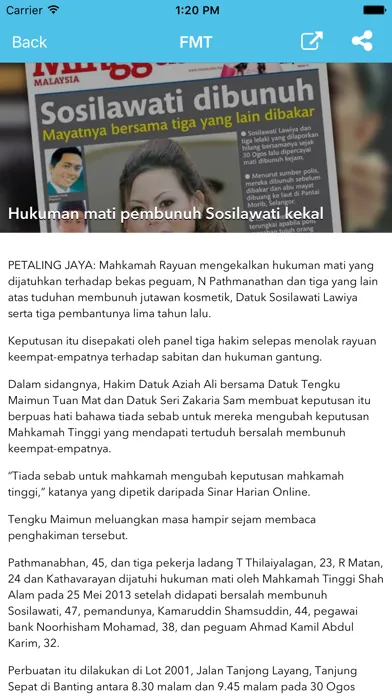 Screenshot di Berita Terkini