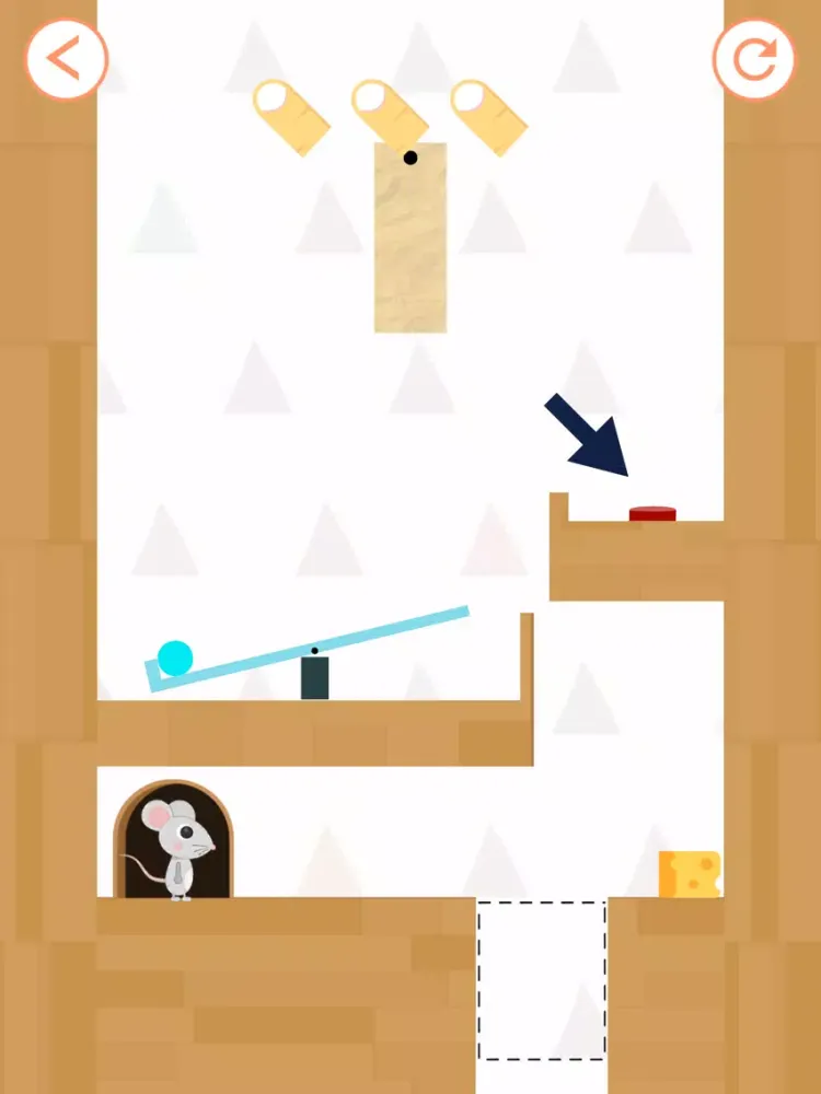 Tangkapan skrin Slice Mice iPad 