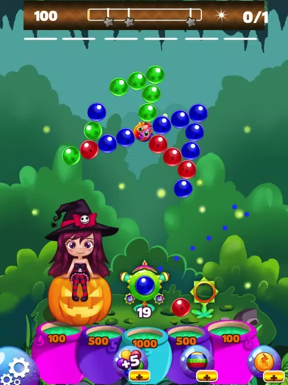 Bubble Shooter Flower World iPad  Screenshots