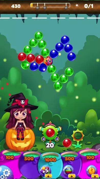 Bubble Shooter Flower World Screenshots