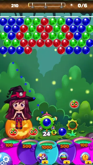 Bubble Shooter Flower World Screenshots
