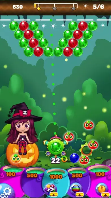 Bubble Shooter Flower World Screenshots