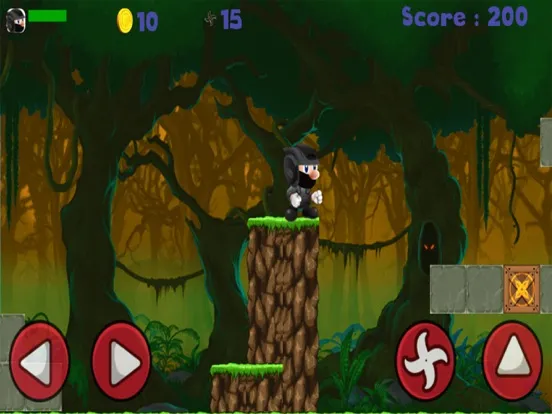 Captures d'écran de Jungle Adventure Ninja Smash World iPad 