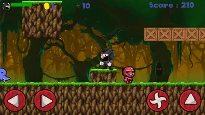 Captures d'écran de Jungle Adventure Ninja Smash World