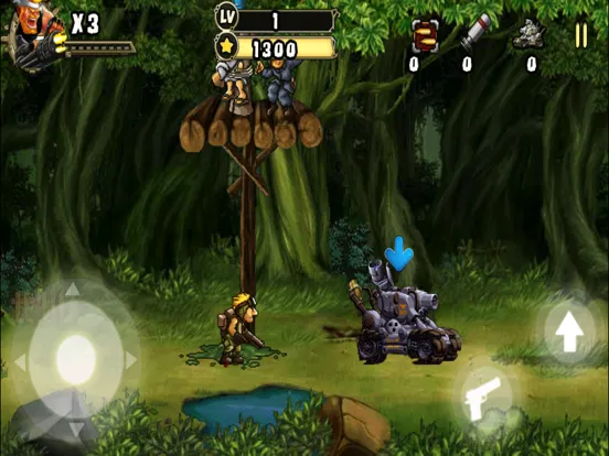 Capturas de pantalla de Rambo Contra Commando Defense iPad 