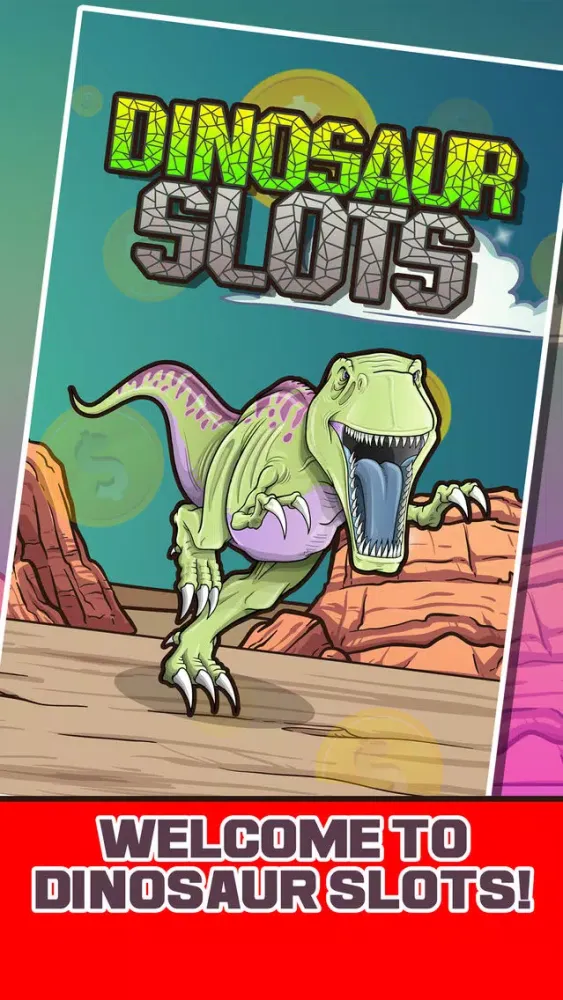 Capturas de tela do Giant Dinosaur Casino Slot - Big Win Prehistoric Vegas Machine