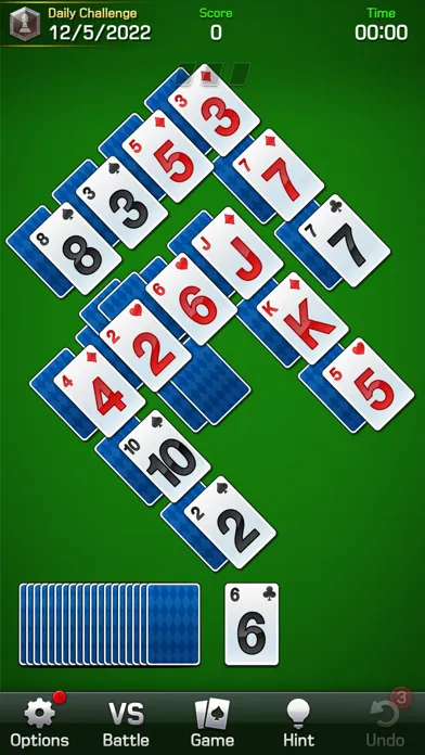 ภาพหน้าจอของ Tripeaks : Grand Solitaire