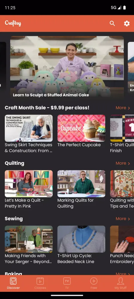 Craftsy Ekran Görüntüleri