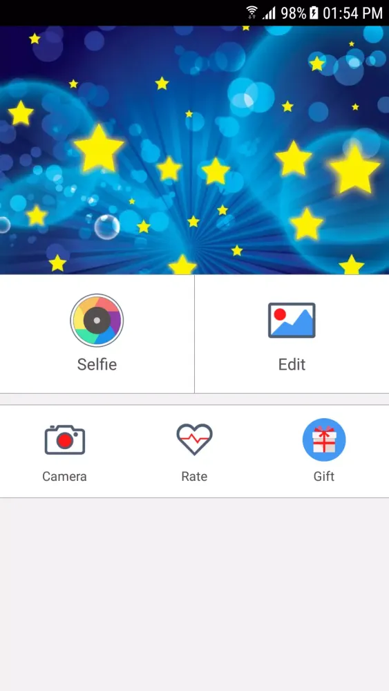 Capturas de tela do Photo Editor 2018