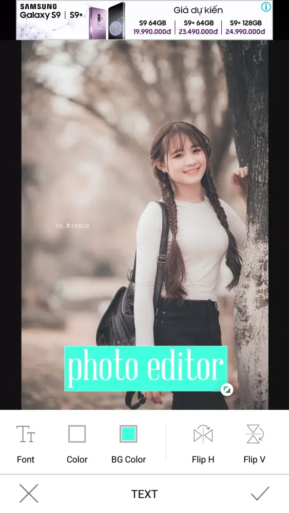 Capturas de tela do Photo Editor 2018