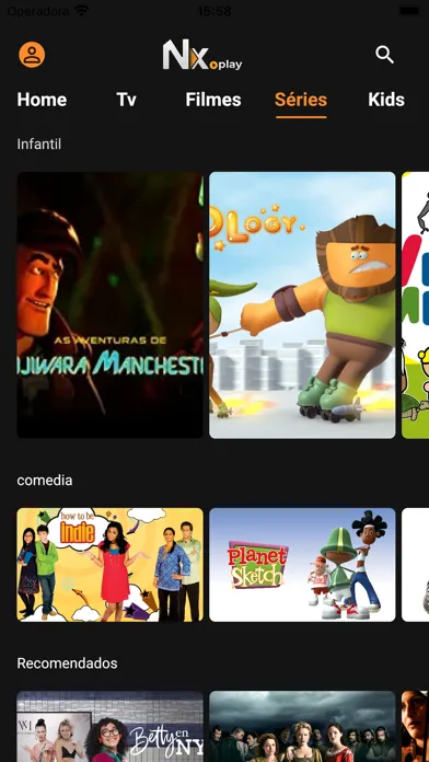 Screenshot di NX Play