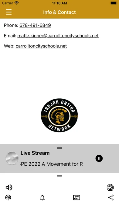 Ảnh chụp màn hình của TNN Trojan Nation Network