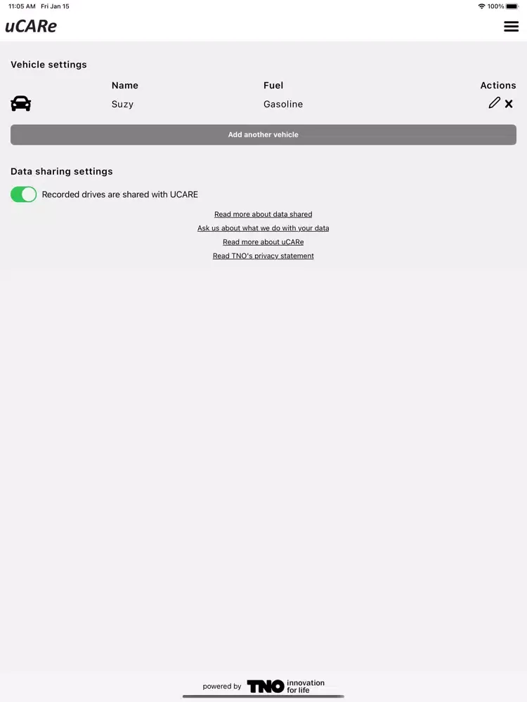 Скриншоты uCARe DriveStyle iPad 