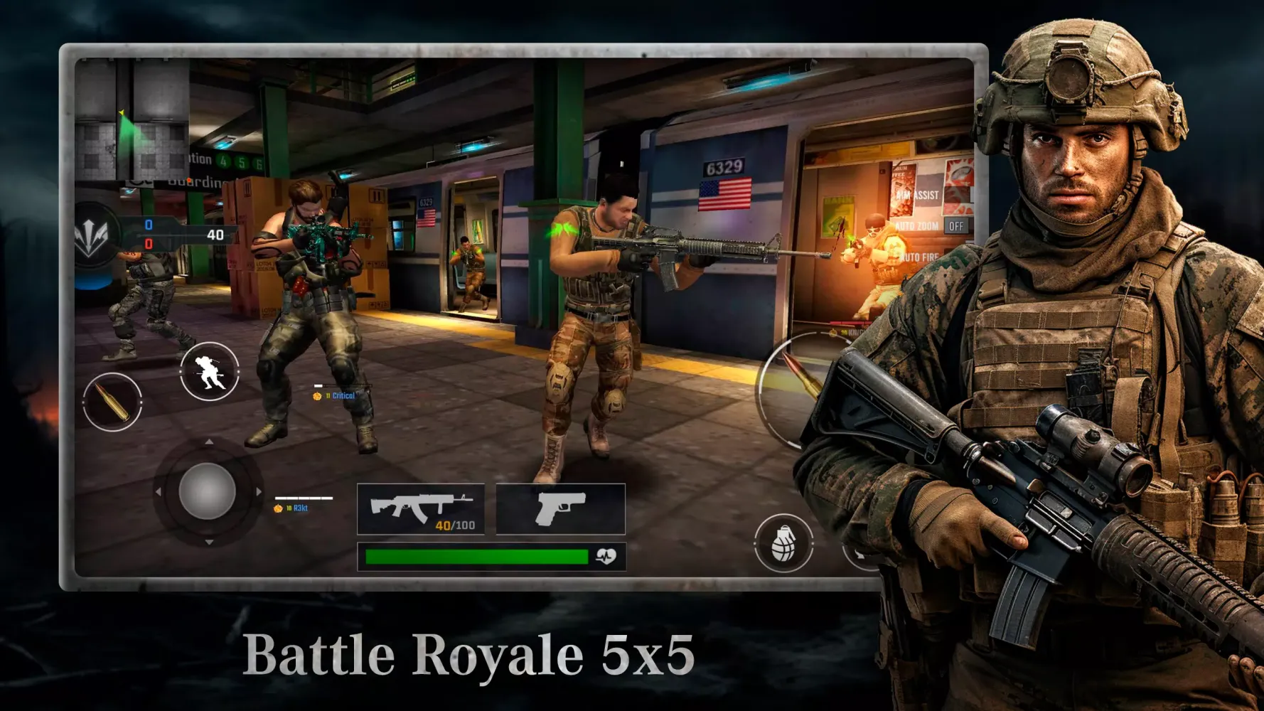 Elite War zone Game Battle PVP Screenshots