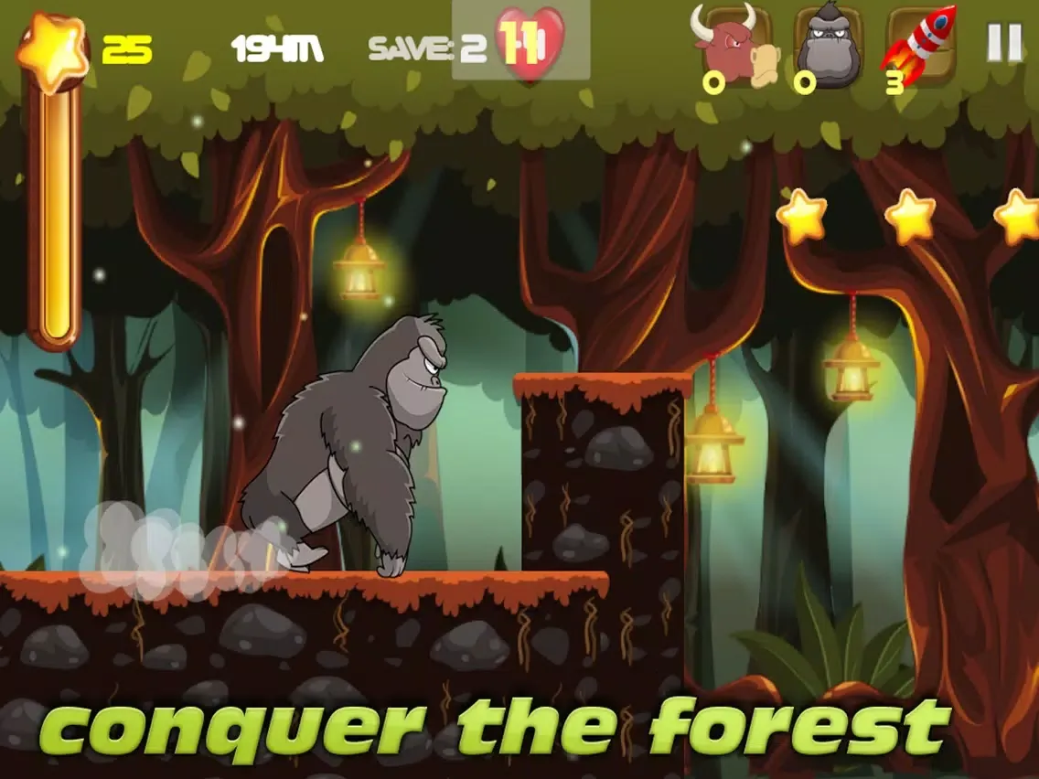 Forest Running iPad  Ekran Görüntüleri