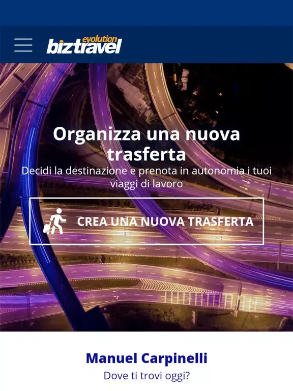 Biztravel EVO iPad  Screenshots