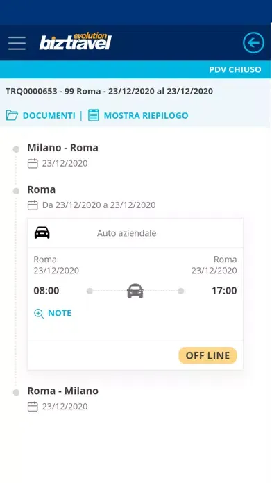 Biztravel EVO Screenshots