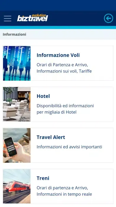 Biztravel EVO Screenshots