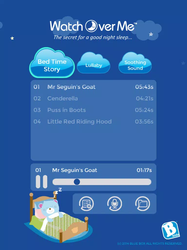 Capturas de tela do B Kids Bedtime Story iPad 
