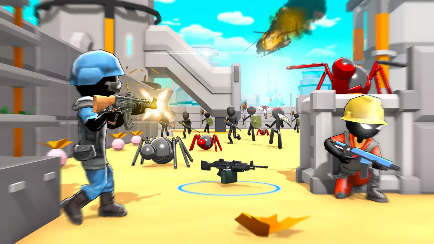 Stickman Gun Shooter 3D Screenshots