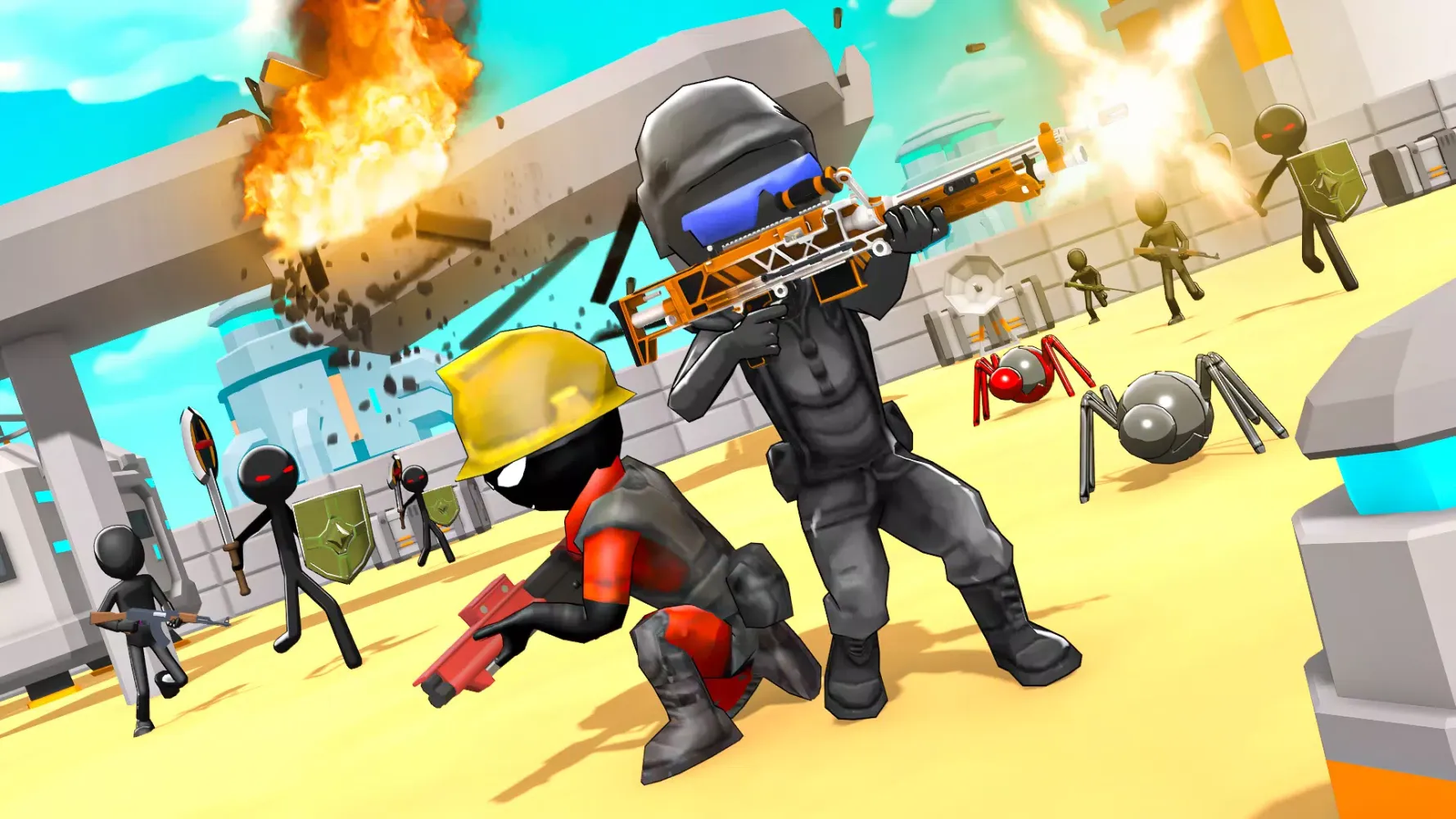 Stickman Gun Shooter 3D Screenshots