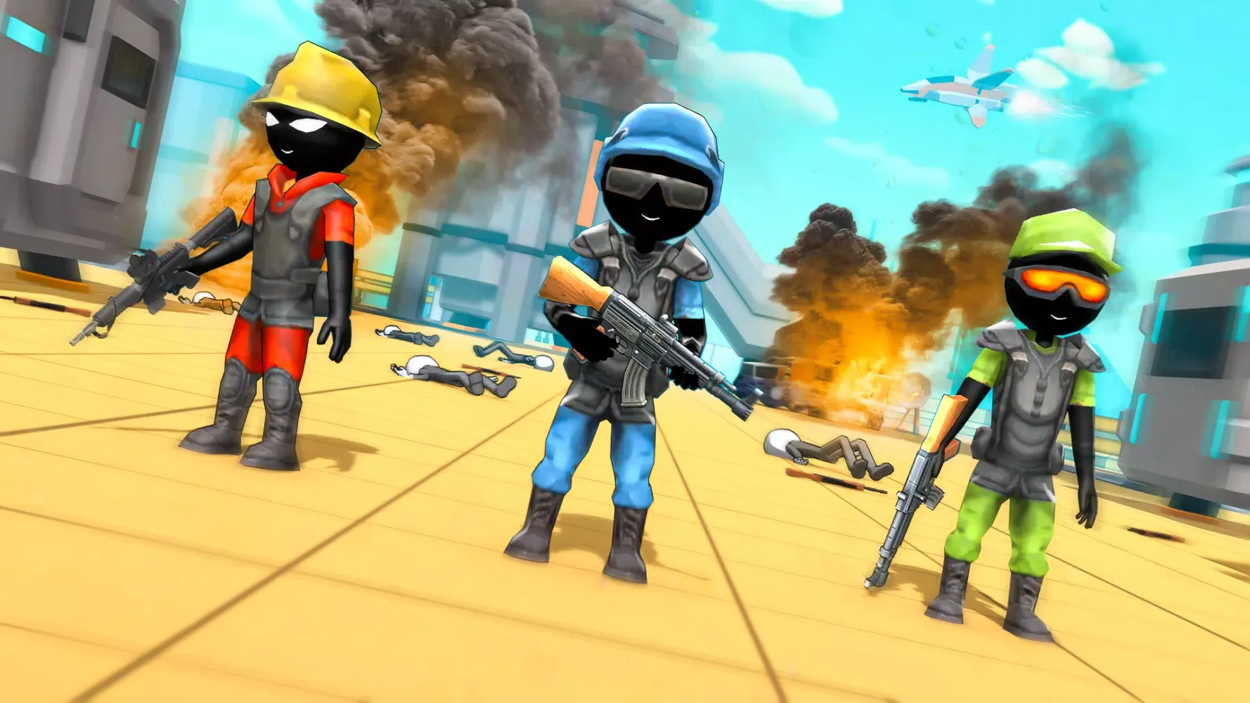 Stickman Gun Shooter 3D Screenshots