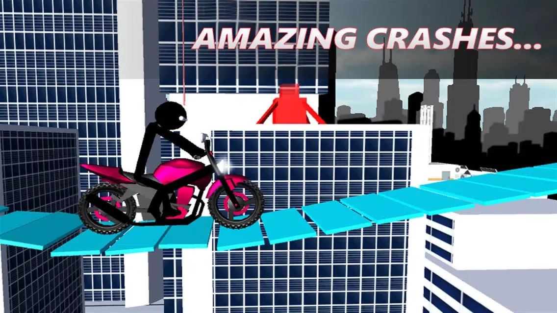 Stickman Motorcycle 3D应用截图