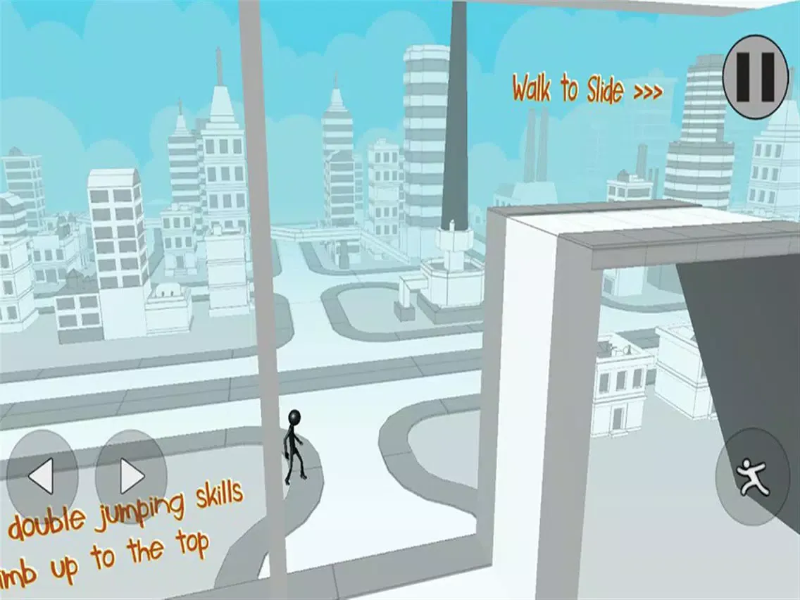 Stickman 3D Parkour iPad 應用截圖