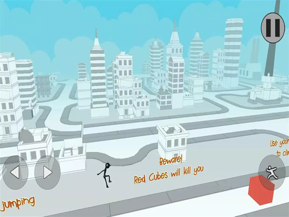 Stickman 3D Parkour iPad 應用截圖
