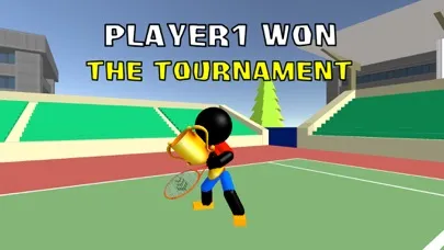 Stickman 3D Tennis Ekran Görüntüleri
