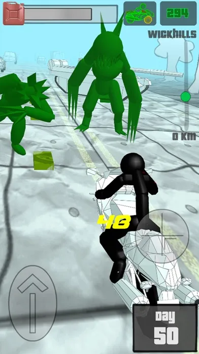 Capturas de pantalla de Stickman Zombie: Bike Racing