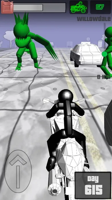 Capturas de pantalla de Stickman Zombie: Bike Racing